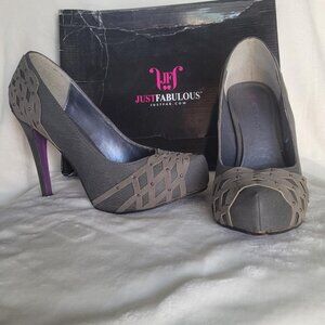 Just Fabulous,  size 9, gray